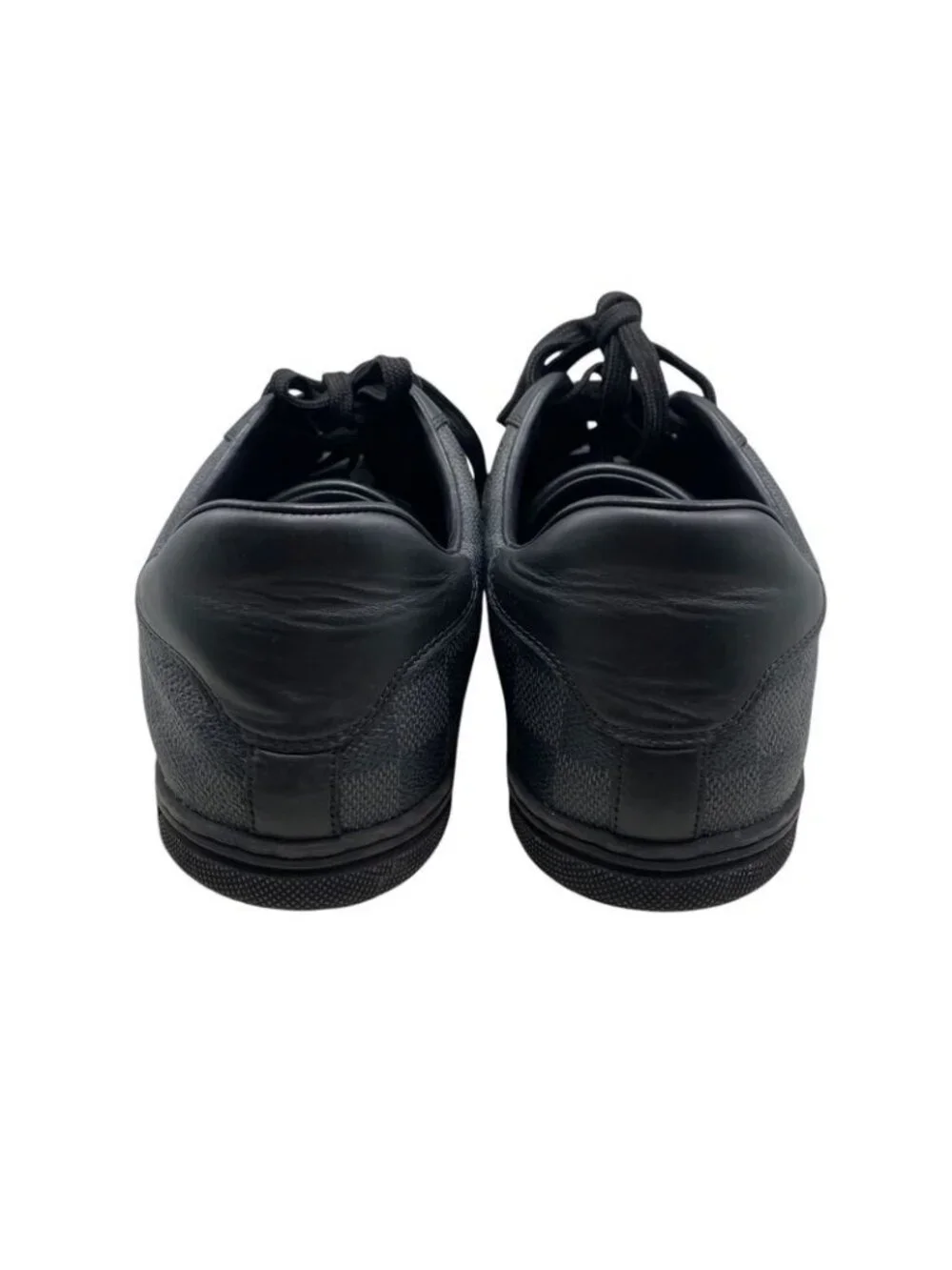 Louis Vuitton Graphite Low Cut Sneakers Size 7 Em0441 - Picture 5 of 13